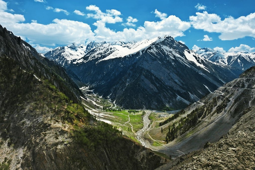 Baltal Valley basecamp for the Amarnath caves’ pilgrims