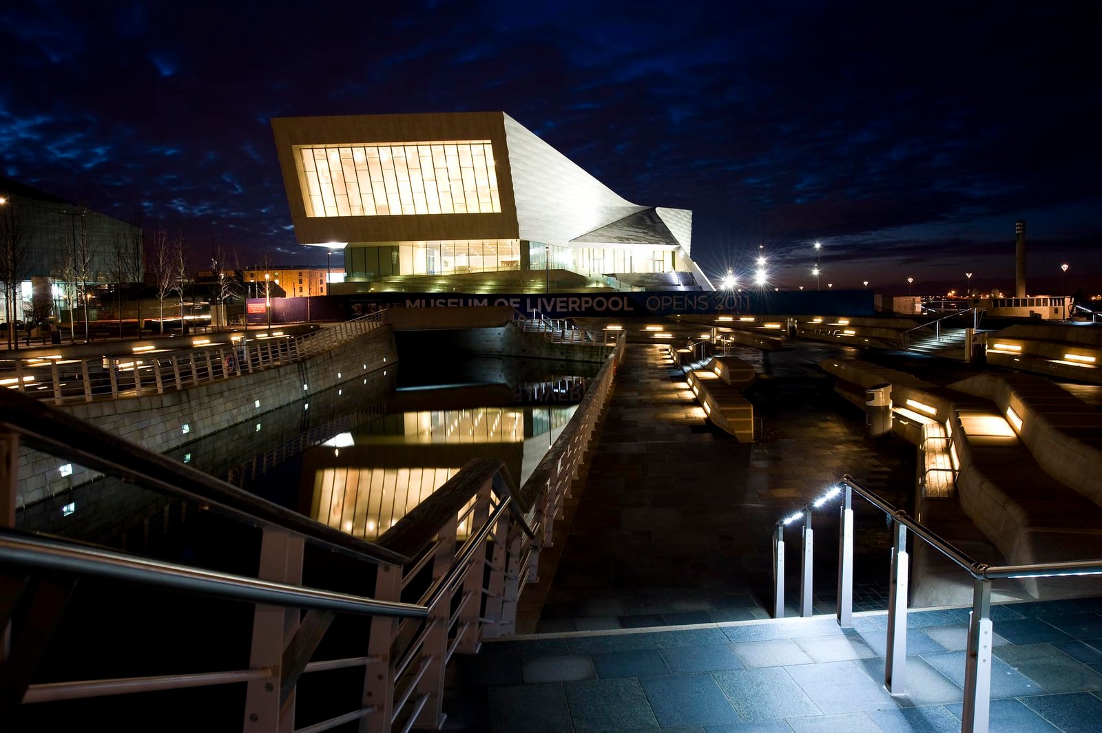 Night view of Shri Pratap Singh Museum in Srinagar