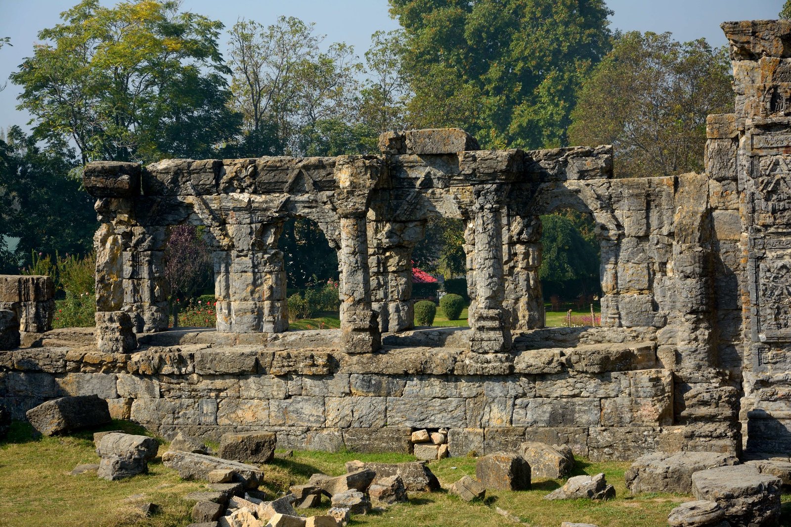 Martand Sun Temple in kashmir