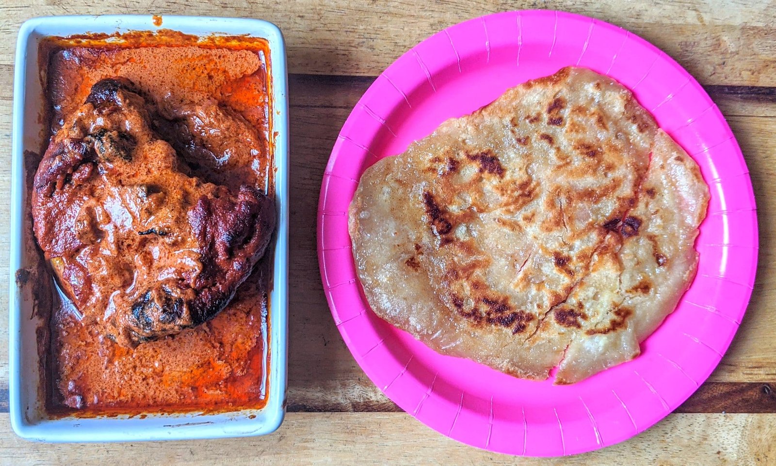 Kashmiri Rogan Josh with Traditional Flatbread