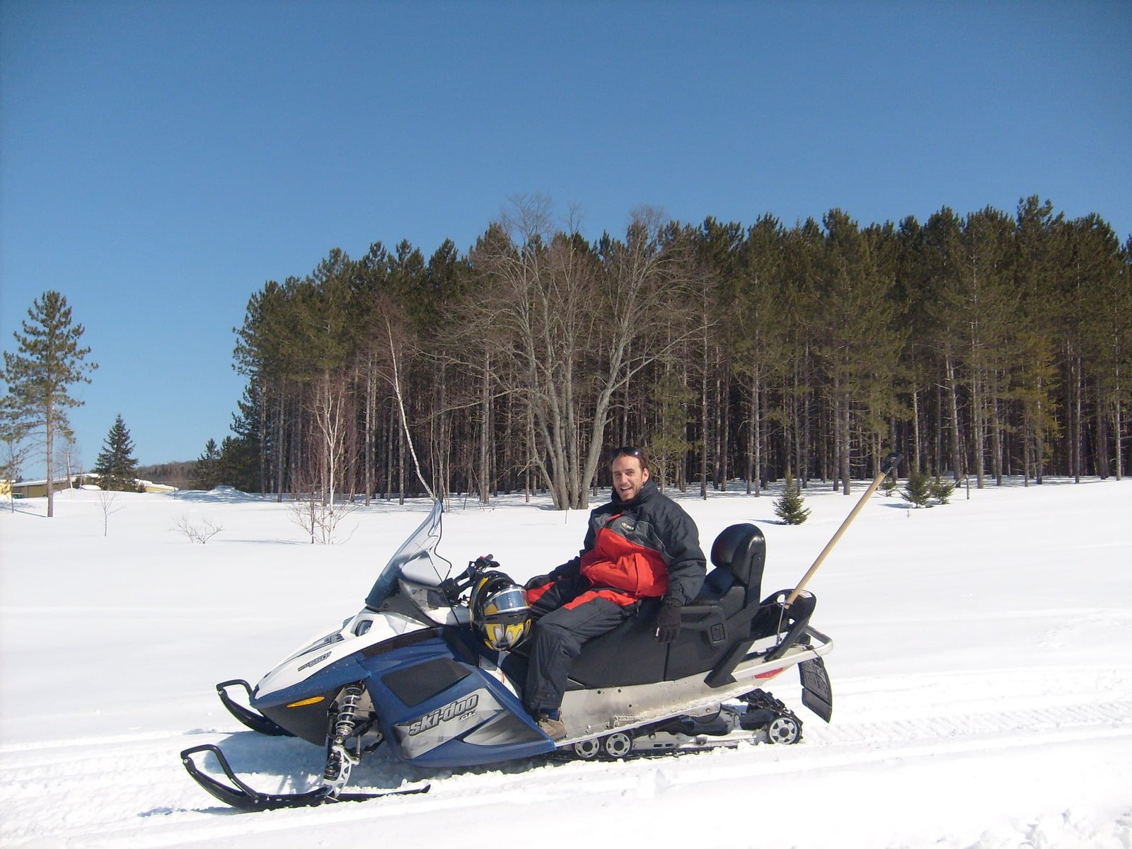 snowmobile at zojila pass