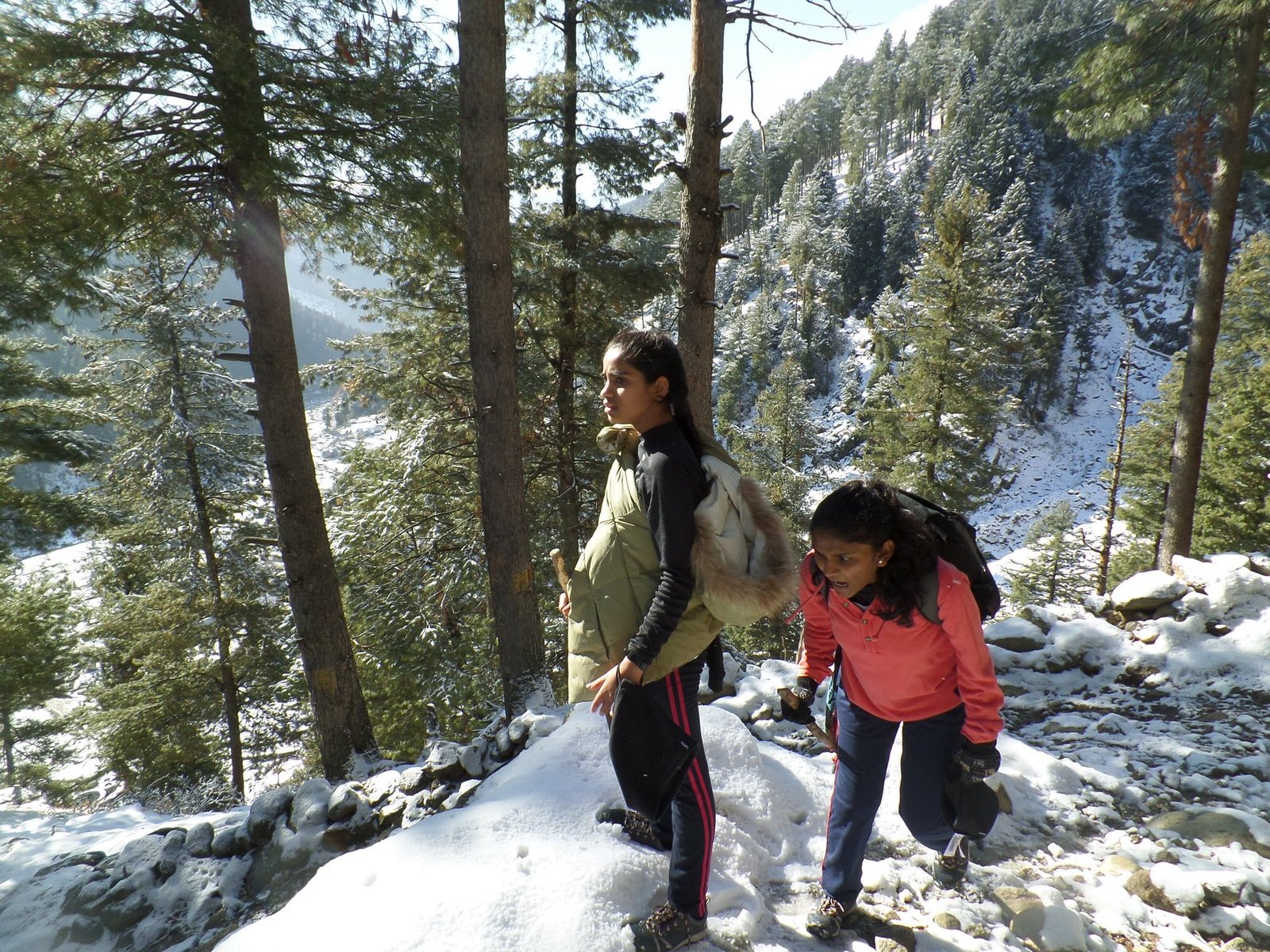 snow trekking
